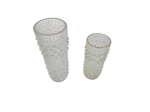 SKLO Union - Candle Wax glass - designer Frantisek Peceny Hermanova Hut - 1970's