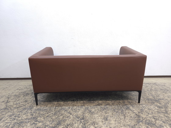 Image 1 of Walter Knoll Jaan Living divano a due posti di design divano in pelle divano top