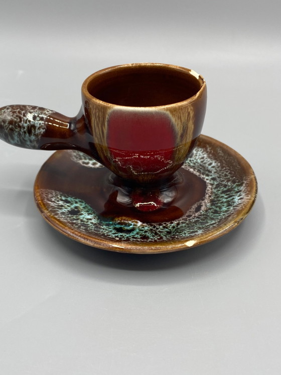 Bougeoir portatif en céramique de Vallauris – Émaux Flambés – Objets déco, Ceramic, Rustic (photo 3 of 8)