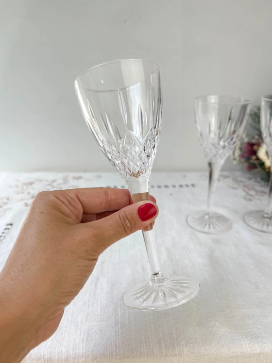 3 Bicchieri in Cristallo Tagliato Vintage – Bicchieri e caraffe, Crystal (photo 8 of 10)