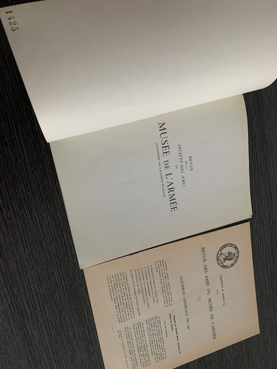 Image 1 of Revue de la Société d’amis du musée de l’armée - Hôtel des Invalides 1958/1961 Édition spéciale 