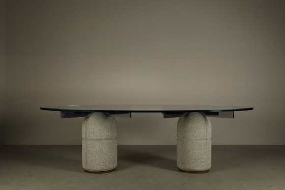 Image 1 of Mesa de comedor "Paracarro" de Giovanni Offredi para Saporiti Italia, años 70