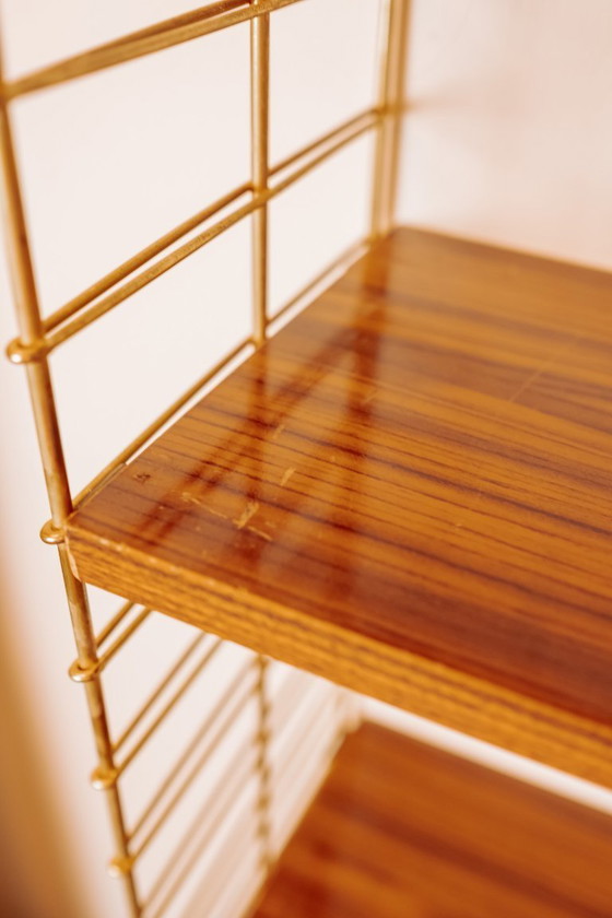 Image 1 of Étagère murale vintage à 3 niveaux