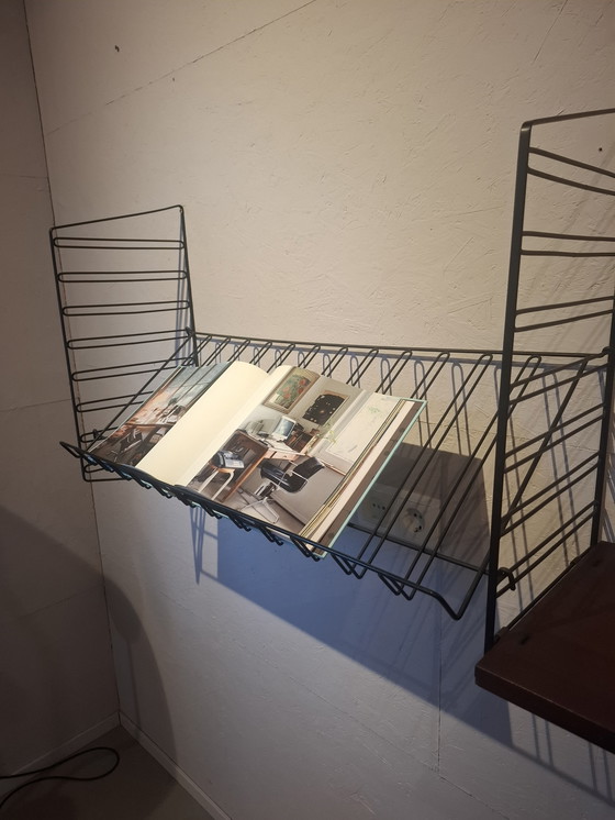 Image 1 of Vintage teak wall rack