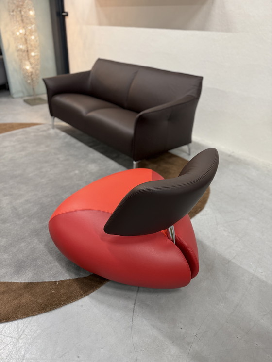 Image 1 of Leolux Pallone Sessel Big Mama Senso Leder
