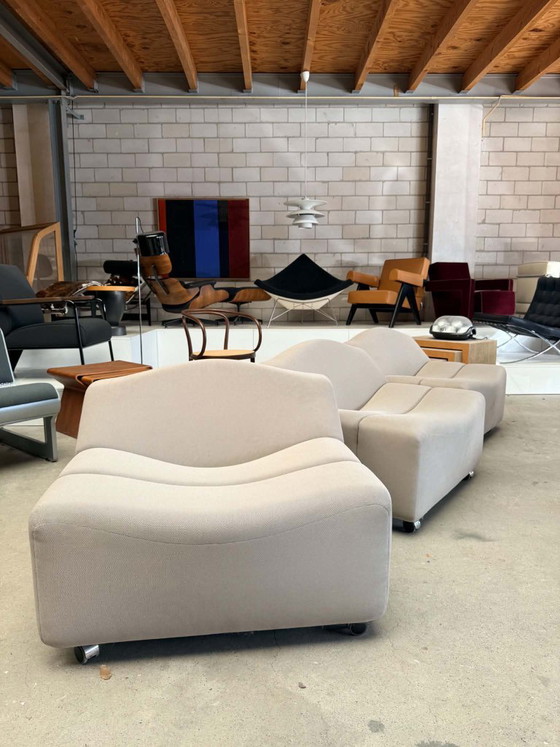 Modulo Poltrona/Divano Artifort ABCD, Pierre Paulin (disponibilità: 6), Divani modulari, Plastica, Tessile (foto 4 di 18)