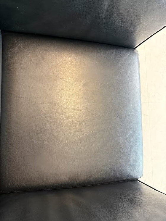 Cassina Blox Armchair Office Leather Reception Chair Design – Metal (photo 13 of 17)