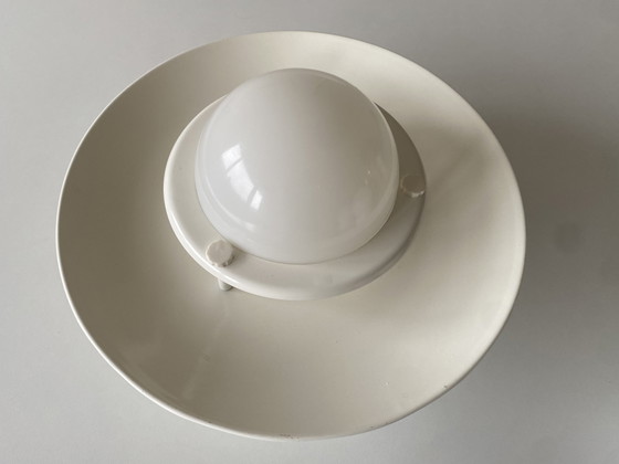 Lampada da parete/soffitto vintage in stile Space Age | Ikea | Anni '70 – Applique, Polyester, Metal (photo 6 of 12)
