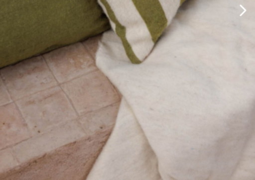 De Souks Plaid Ecru Large - Laatste exemplaar – kussentjes, Wool