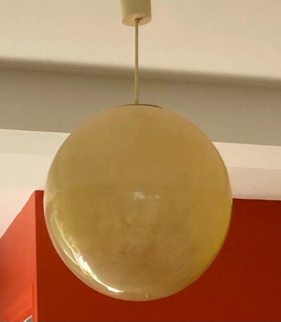 Image 1 of Lampada a sospensione vintage in stile spaziale, lampada a sospensione da 40 cm