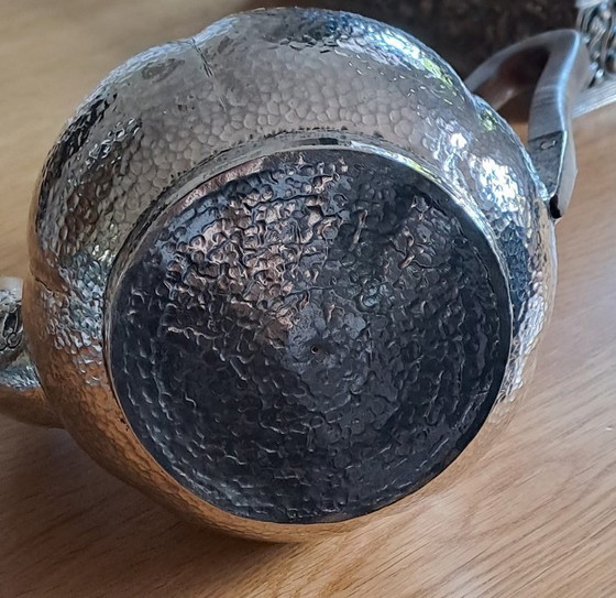 Image 1 of Cafetera/moca antigua Djokja de plata (sello 900).🫖