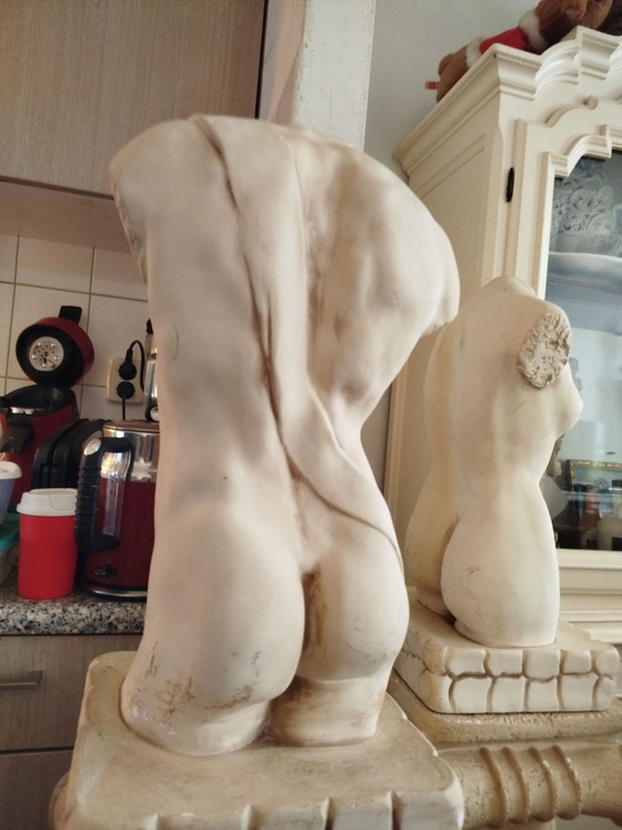Set di 2 torsi con colonne – Sculture, Ceramica, Pietra (photo 12 of 15)
