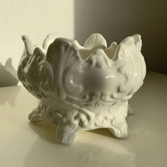 Image 1 of Antieke Franse aardewerken theepot, 1873