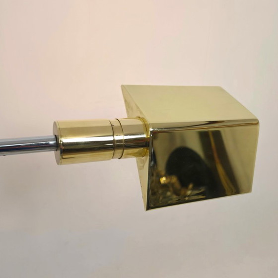 Cedric Hartman per Jack Lenor Larsen Lampada da terra No.1 anni '60 – Lampade da terra, Brass (photo 5 of 8)