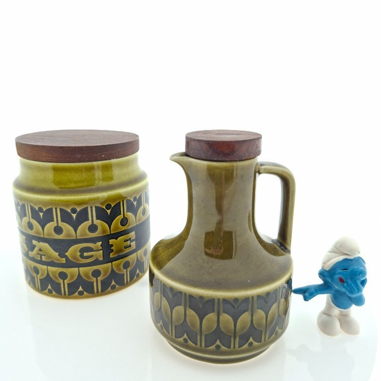 Green Hornsea Heirloom set: 12 pieces+coffee pot | €215 | Whoppah