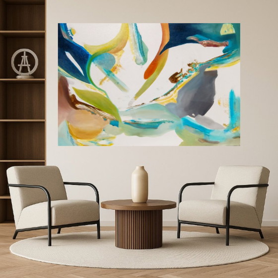 Image 1 of Acrylic painting #wata 150x100cm