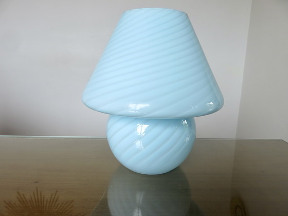 Image 1 of Lampada a fungo autentica &quot;Murano Vetri&quot; modello grande, 1970