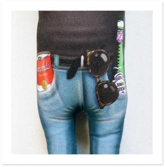 Image 1 of Andy Warhol Pop Art Sculptuur | Designer Kunstpop | Hedendaagse Pop Art Decoratie