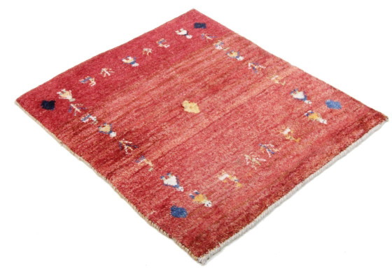 Image 1 of Original Modern Perser Gabbeh Woll Teppich 80 x 70 cm Top Zustan