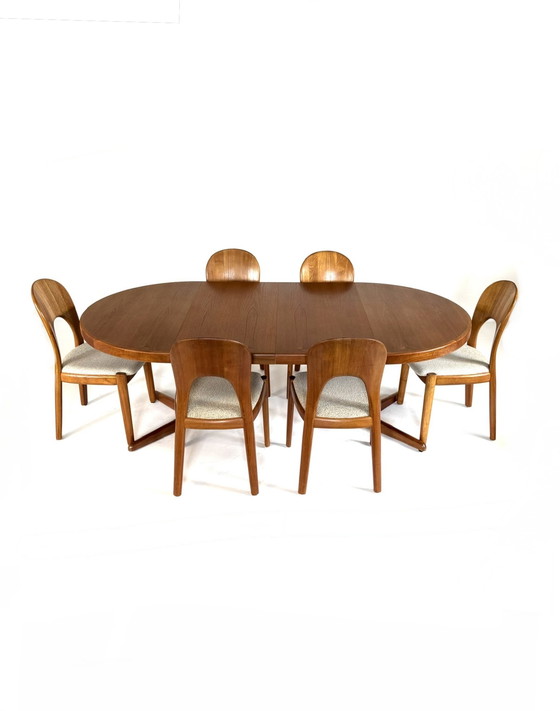 Image 1 of Vintage extendable Danish dining table, Bramin ‘60