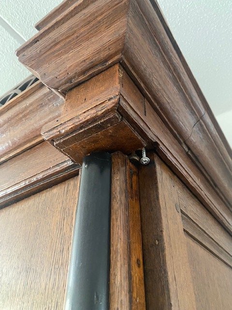 Linnenkast Of Servieskast – Kasten, Metal, Wood (photo 6 of 11)