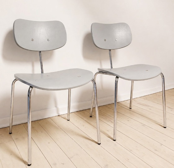 Image 1 of 8 x Original Egon Eiermann SE68 Chair | Wilde + Spieth | Mid Century Modern | Vintage German Design | Stackable Chair, Stackable