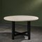 Tafel van fossiele steen met metalen frame, België – Vergadertafel (photo 2 of 13)