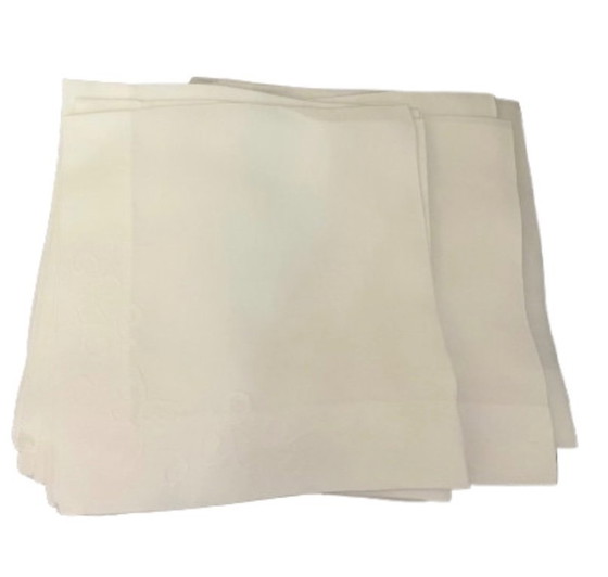 Image 1 of 12 servilletas de lino blanco de Eri Textiles