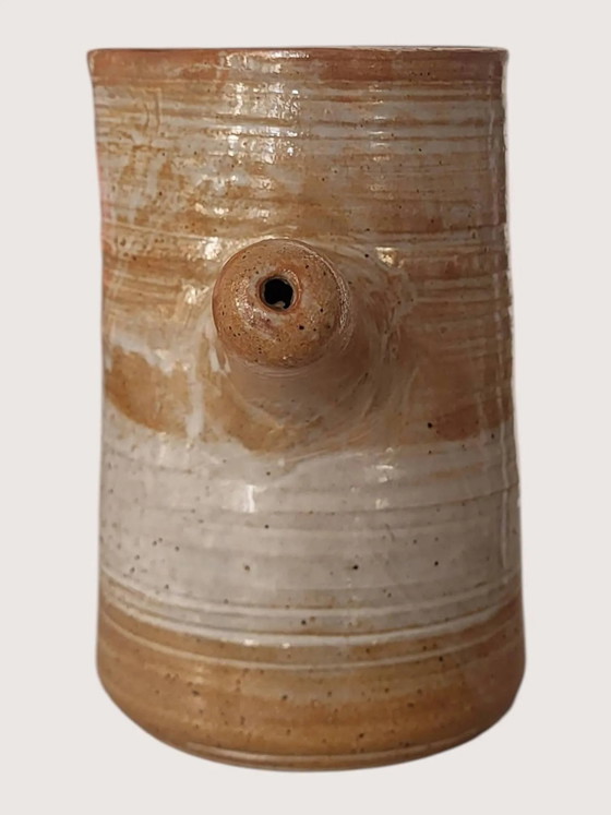 Ceramic stoneware jug Pierre Lion Puisaye – Glass & Decanter, Porcelain (photo 3 of 8)