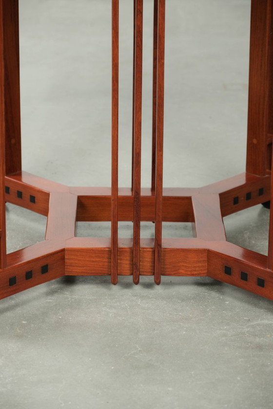 Image 1 of Table d'appoint/basse ronde Schuitema de style Art déco, issue de la série Decoforma