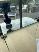 Kave Home Glass Design Table – Desk or Dining Table, Timeless Design