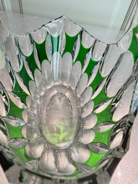 Nachtmann Cristallo al Piombo – Cesto di Cristallo Verde con Manico – 24 % Ossido di Piombo – Ciotole (photo 6 of 8)