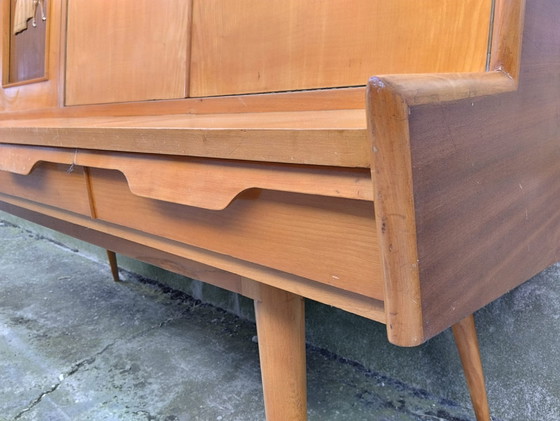 Image 1 of Italienisches Mod Century Highboard 50er 60er Jahre