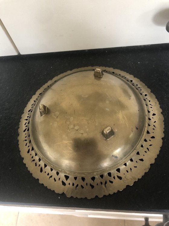 Image 1 of Vintage koperen schaal