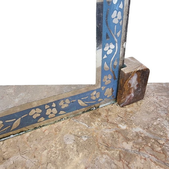 Image 1 of Art Deco lamp with photo frame