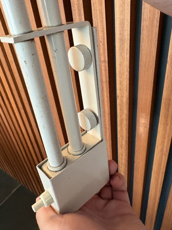 Image 1 of Dijkstra vintage dubbele wandlamp