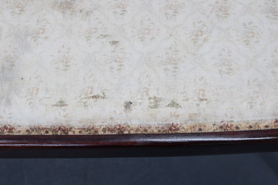 Image 1 of Beukenhouten bank en stoel