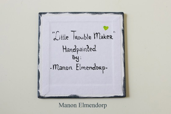 Image 1 of Piccolo dipinto unico di arte fantasy dipinto a mano