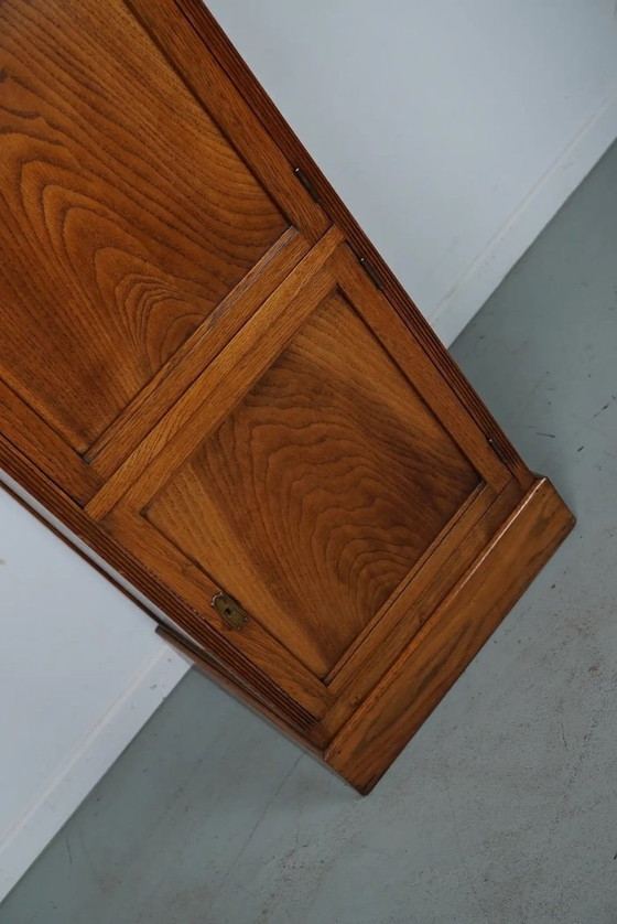 Image 1 of Antiker niederländischer Spind/Aktenschrank aus Eiche, 1920er/30er Jahre