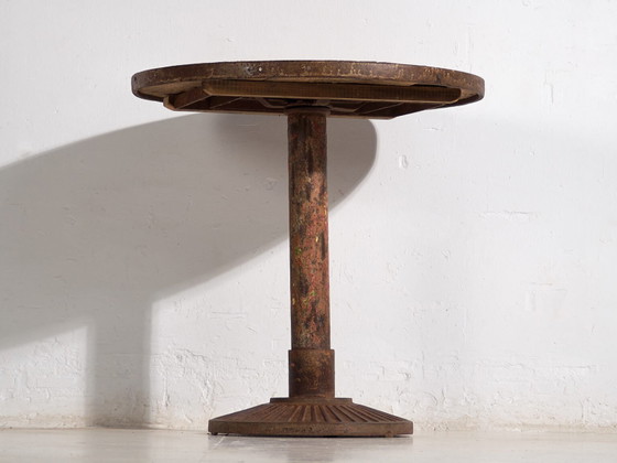 Antique garden table (c.1920) #17 – Iron (photo 14 of 35)