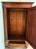 Armoire ancienne en pin (vers 1900) – Entièrement démontable