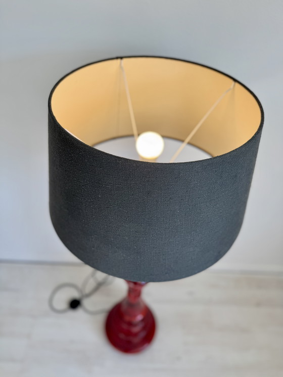 Image 1 of Lampada da terra vintage in ceramica Hustadt Leuchten