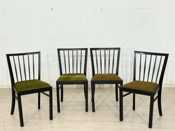 Image 1 of Set van 4 vintage stoelen / eetkamerstoelen uit de jaren 60