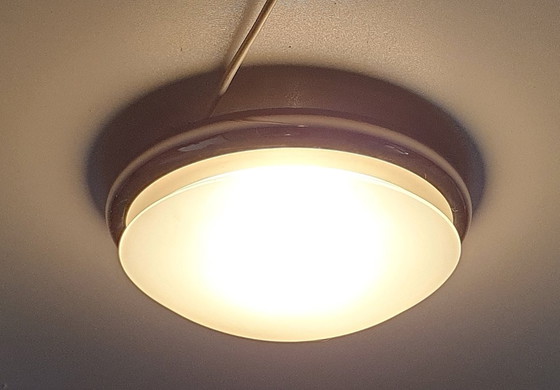 Image 1 of Rolf Krüger per Heinz Neuhaus Leuchten 2 lampade da soffitto