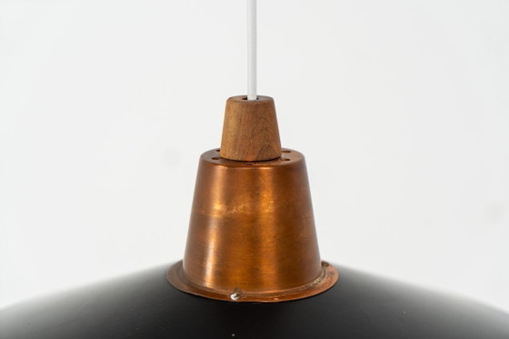 Image 1 of Striking Danish pendant light (Denmark, 1950s).