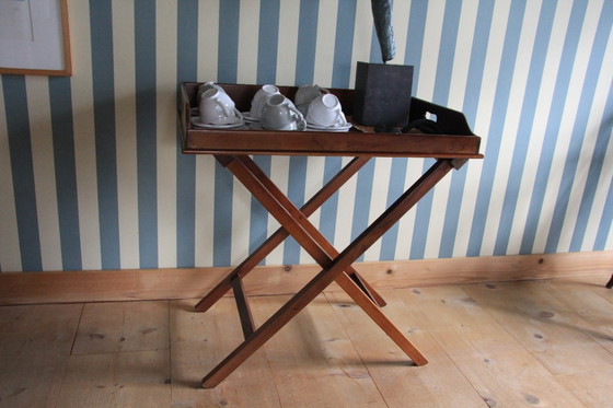 Image 1 of vassoio portaoggetti (2 pezzi) in ciliegio fa Eichholtz