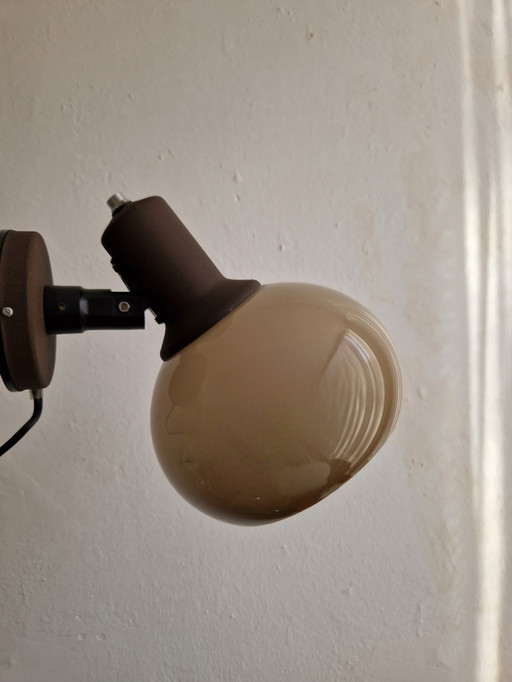 Vintage mushroom wandlamp mid century design