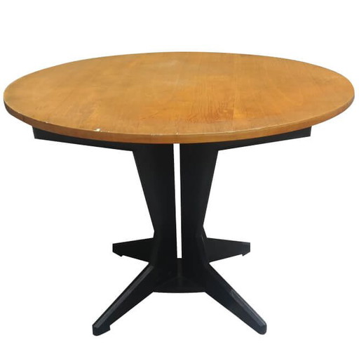 Table en bois de Franco Albini pour Poggi Pavia, années 50