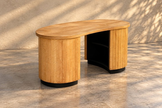 Scrivanie Art Déco | rovere | anni '50 – Metallo, Legno (photo 4 of 12)