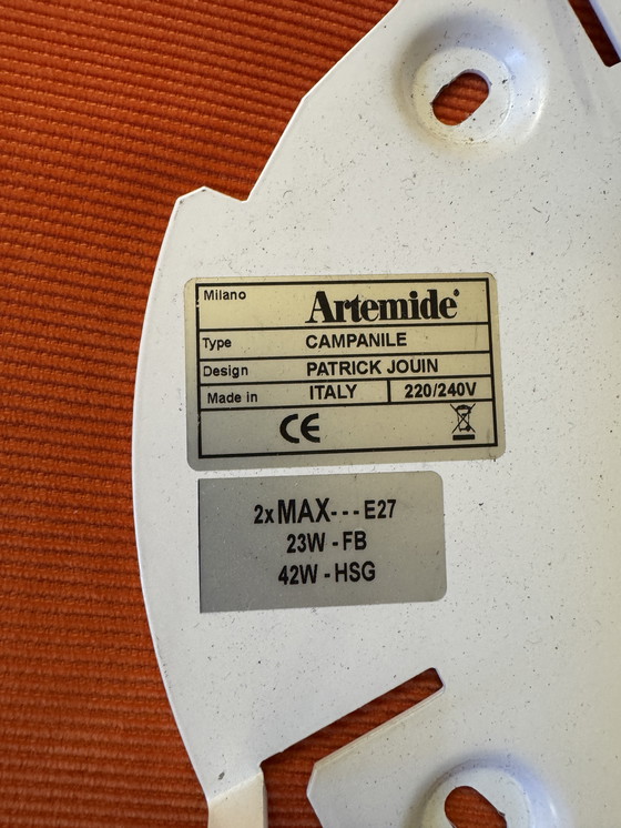 Image 1 of Wall lamp Artemide Modèle Campanile